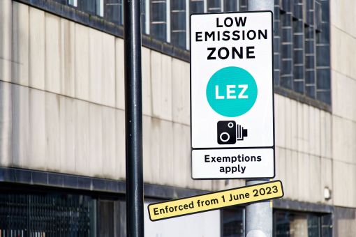 Low Emission Zone sign